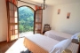 Twin bedroom with balcony, the view is superb